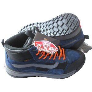 Vans Men's UltraRange Exo Hi MTE-1 All Weather Boots Dress Blues Black Sizes NIB